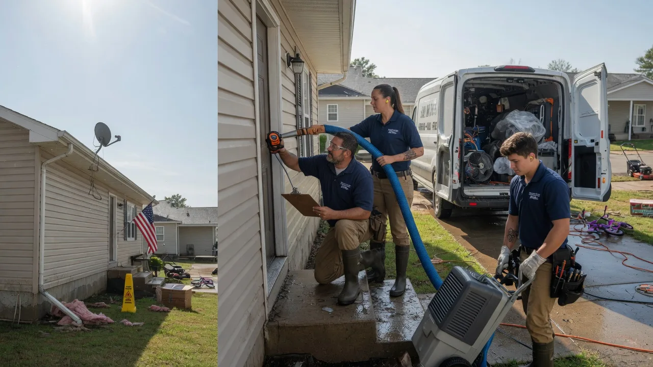 Ceiling Water Damage Restoration in Daniel, WY near me